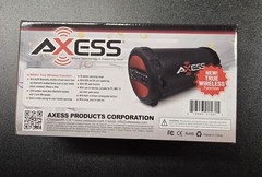 AXESS Hi-Fi 3″ CYLINDER BLUETOOTH SPEAKERS SPBT1041 New Sealed Red