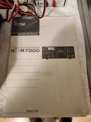 Icom Model IC-R7000 Multi-Mode Wide Band VHF/UHF Receiver – Tested & Working