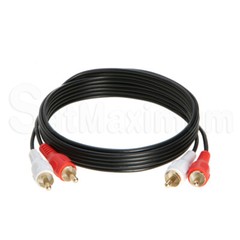 RCA Cable 2 RCA 3 RCA 5 RCA Male Wire VIDEO COMPOSITE COMPONENT Cord – LOT