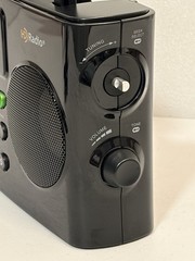 Sangean HDR-16 Portable HD Radio AM/FM Stereo Digital Clock w/OEM Adapter TESTED