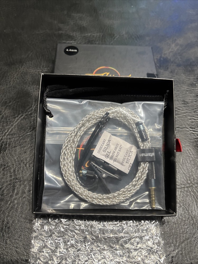 GUCraftsman MMCX 5n OFC Silver Plating + Graphene Earphone Cables SHURE