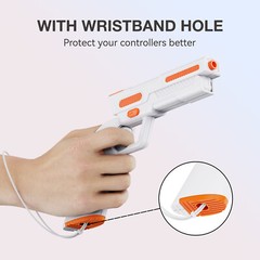 Pistol Gun Grip For Meta Quest 3 VR Headset Controllers for Shooting Games