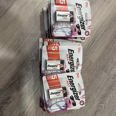 Energizer MAX 9V Alkaline Batteries 9 V Block 9V1 EXP 12-2030 LOT OF 12 PACKS