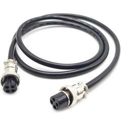 1.64 ft GX16 4 Pin Double Female Cable GX16 4Pins Female to Female Head Aviat…