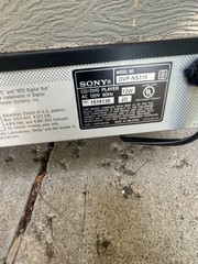 Sony DVP-NS315 CD/DVD Player with Dolby Digital CD MP3 Playback No Remote