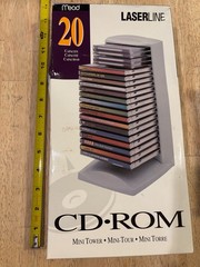 CD/DVD Cases – Vintage – Lot of 3 – Elecom, Laserline Tower, Slimpak – 76 Count
