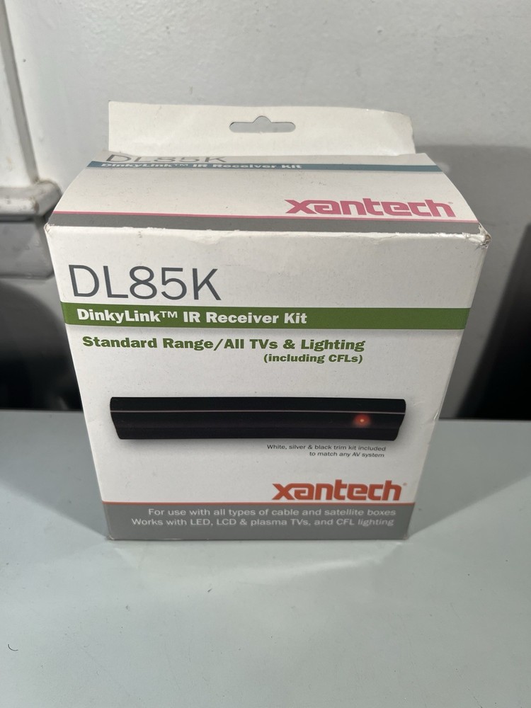 Xantech DL85K Universal Dinky Link Standard Range IR Receiver Kit – Brand New