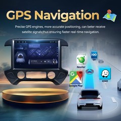 13.1” Carplay Car Stereo Radio For 2014-2018 Chevy Silverado GMC Sierra 8+128GB