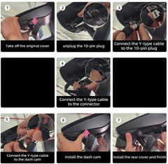 Front 4K & Rear 1080P Dash Cam for GMC Sierra 1500 2022-2026 UHD 2160P Video
