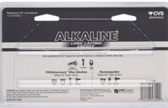 24 Pack NEWCVS Alkaline Long Lasting Energy AA Batteries 24ct + Free Shipping