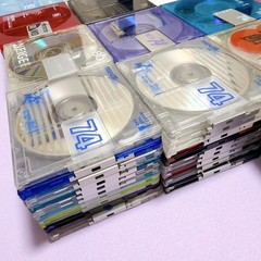 10 Ten disk MD MiniDisc Bulk Lot Set Tested Sony TDK Maxell 60/74/80 Min Used