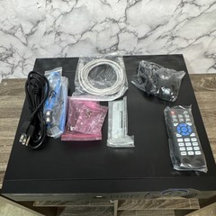 32-Channel Surveillance DVR Box Black Wired BNC w/ Remote Power Ethernet Mount