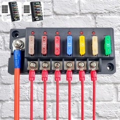 100 Pack 10 AMP ATC/ATO STANDARD Regular FUSE BLADE 10A CAR TRUCK BOAT MARINE RV