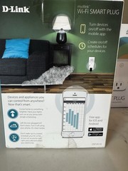 D-Link Wi-Fi Smart Plug DSP-W110 App-Controlled mydlink Scheduling White 125V