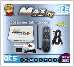 MaxTV Gold PRO 25 Max TV 4K Quad Core 64 Bit 2025-2026