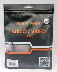 Fospower Audio/Video Series 10 ft RCA Digital Coaxial Cable