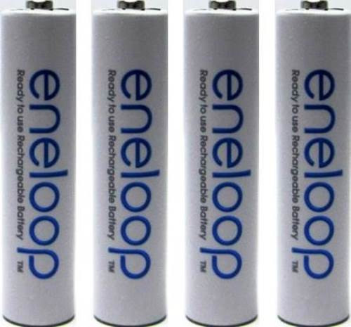 NEW Panasonic Eneloop AAA NiMH Rechargeable Batteries x 4