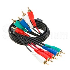 RCA Cable 2 RCA 3 RCA 5 RCA Male Wire VIDEO COMPOSITE COMPONENT Cord – LOT