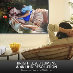ViewSonic 240Hz 4.2ms Home Theater Projector PX701-4K True 4K UHD 3200 Lumens