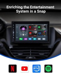 Play2Video Pro – Wireless CarPlay & Android Auto Adapter with YouTube, Netflix..