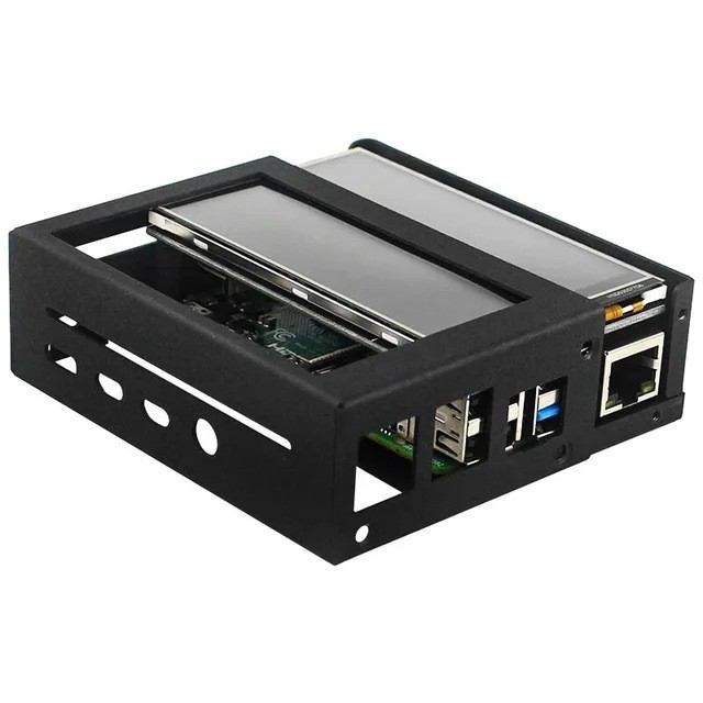 Aluminum Body 3.5 Inch TFT Touch Display for Raspberry Pi 4B 3B+ 3B 2 480×320