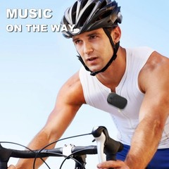 Wireless Clip On Bluetooth Speaker 5.4 Lightweight Portable for Hiking Running
