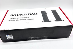 Soundbar Speaker Immersive Cinema Sound For Small Spaces (Black)