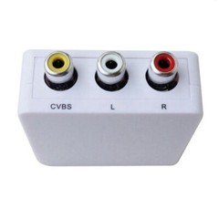 RCA AV to HDMI HD Converter Composite CVBS Video Adapter Wii NES SNES