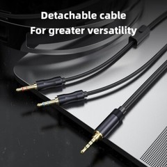 FiiO/JadeAudio JT1 Professional Studio Headphones for Recording Gaming with Mic
