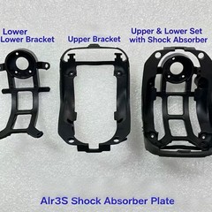 DJI Air 3S Gimbal Damper Plate Upper&Lower Bracket, Drone Repair Replace Parts