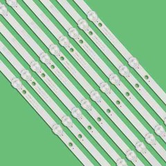 9Pcs LED Backlight Strips 4708-K50WDC-A4113N01 For Toshiba 50LF621U21 50LF621C21
