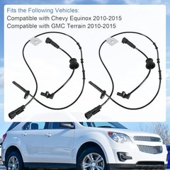 ABS Wheel Speed Sensor Left & Right 4PCS Replacement for Chevy Equinox 2010