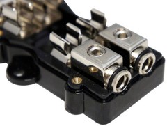 Harmony Audio HA-AGUFD2 Car 2-Way AGU Fused Distribution Block & 60 Amp Fuses