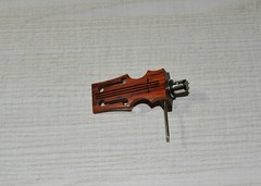 Exclusive Custom-Made Headshell Stradivarius for SME Tonearms Cocobolo Wood