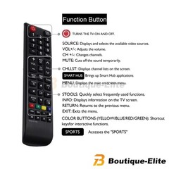 Universal Remote Control BN59-01199F For Samsung All LCD LED HDTV Smart TVs