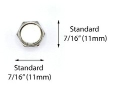 Coaxial F Cap (F81 Cap) Weather Cap – Protects Female Connection – 4 pack