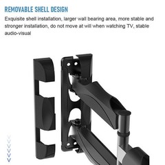 FULL MOTION LCD LED TV WALL MOUNT BRACKET SWIVEL TILT 26 32 36 37 40 42 46 50 55