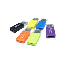 Mini USB 2.0 Micro SD TF Card Reader Adapter Plug For Laptop Phone Tablet LOT