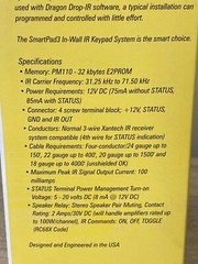 Xantech SmartPad3 In-Wall IR Keypad System Programmable Dual Gang Kit PM110KITRP