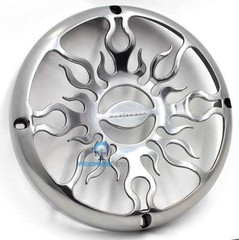 2 AFG10 10″ GRILL PROTECTIVE ALUMINUM SUB COVERS TEN INCH SUBWOOFER AUDIOBAHN