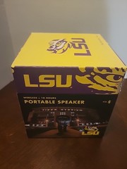 LSU TIGERS – Wireless Portable Speaker – 10 Hours – NEW