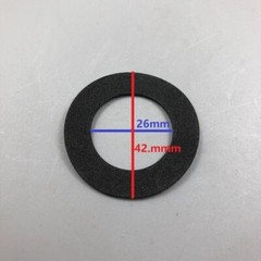 2pcs For Focal Tweeter Repair Self-adhesive Speaker Damper Ring Foam Trim 42.5mm