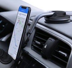 360° Magnetic Mount Holder Car Windshield Stand For iPhone Mobile Cell Phone GPS