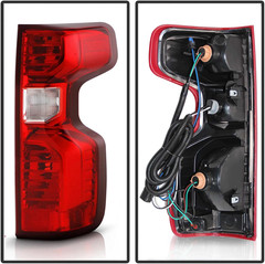 2019-2023 Silverado 1500 2020-2023 2500HD 3500HD Tail Light Pair–Compatible Repl