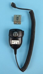 LOT OF 2 VERTEX STANDARD VX-2200-G7-25 UHF RADIO: 25w, mic, bracket |010-8308338