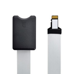 Micro-SD TF Memory Card Kit Male to SD Female Soft Flat FPC Cable Extender SDTF