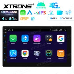 XTRONS 7″ IPS 2DIN Car Play Android 14 8Core 64GB Car Radio Stereo GPS Head Unit