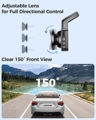 AZDOME 4K Dash Cam Front Camera Night Vision Car WiFi Recorder2880*2160 G-Sensor