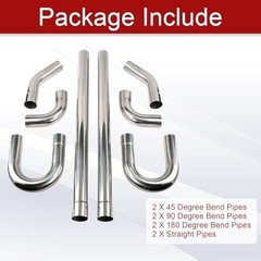 2.25”Inch DIY Custom Mandrel Exhaust Pipe Tube Pipe Intercooler 2.25 Inch
