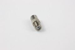 2 Pcs F -Type Female Jack to TV PAL Female Jack Coaxial RF Connector Adapter